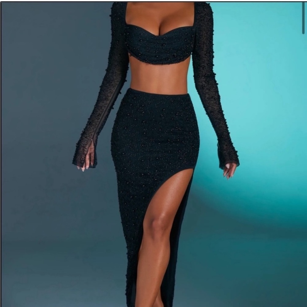 Oh polly pearl skirt set